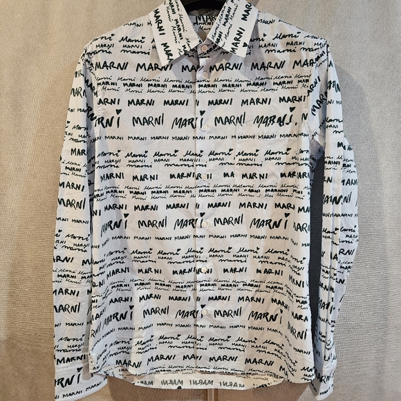 MARNI Infinite Signatures Shirt - Picture 3 of 8